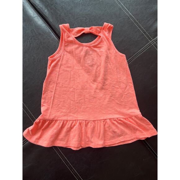 Jumping Beans - Neon Orange Tank Top - Picture 8 of 8